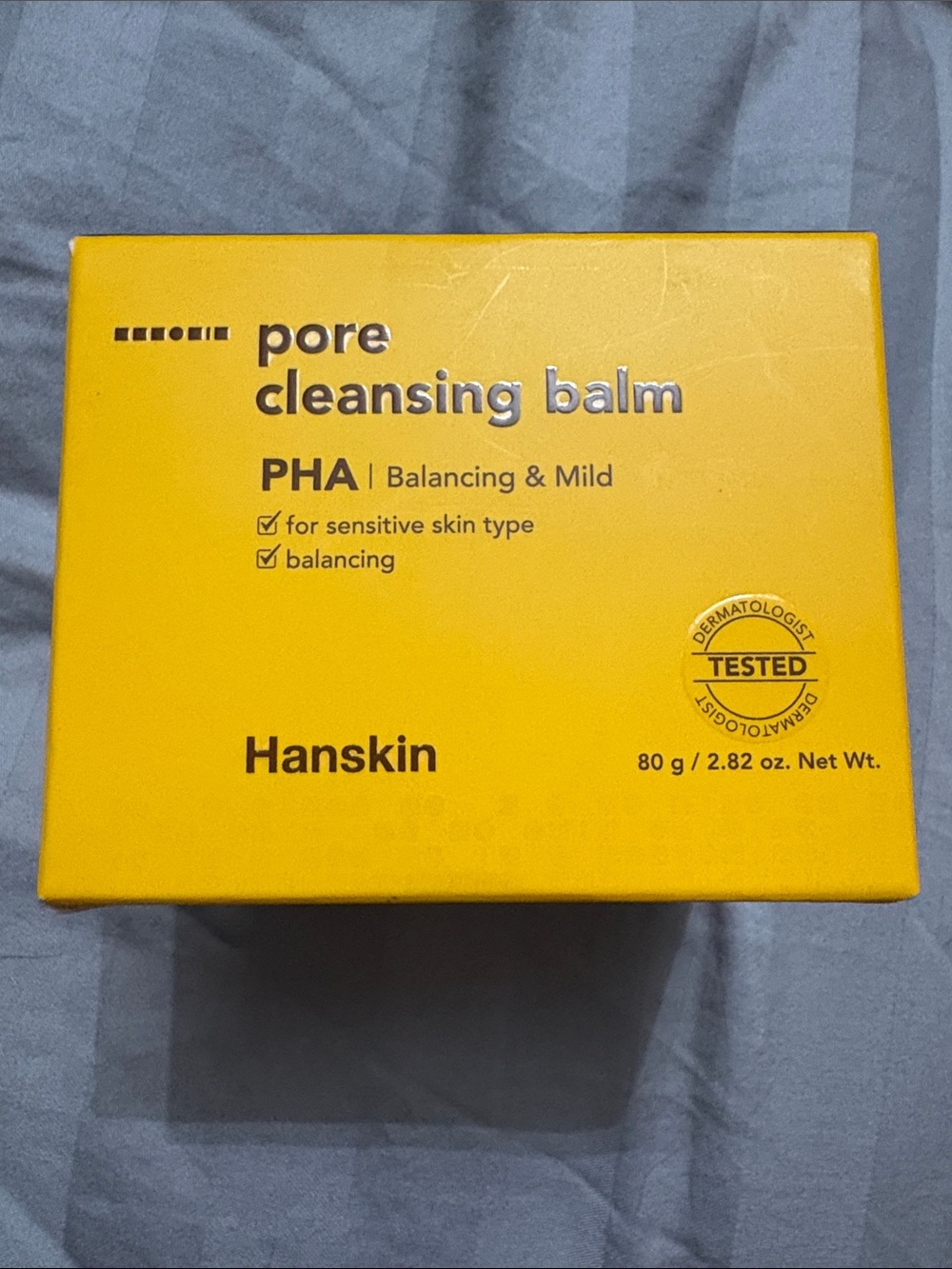 Hanskin Pore Cleansing Balm - Yellow | PHA Balancing & Mild Makeup Remover